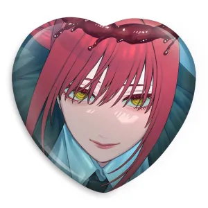 پیکسل قلبی ماکیما انیمه مرد اره ای Chainsaw Man