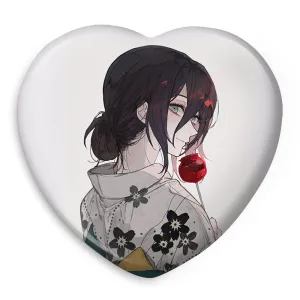 پیکسل قلبی ریزه انیمه مرد اره ای Chainsaw Man