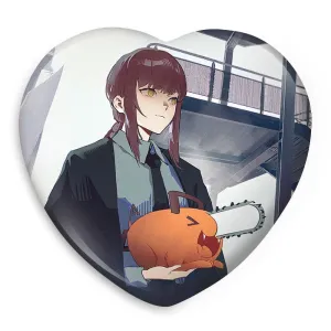 پیکسل قلبی ماکیما انیمه مرد اره ای Chainsaw Man