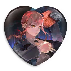 پیکسل قلبی ماکیما انیمه مرد اره ای Chainsaw Man