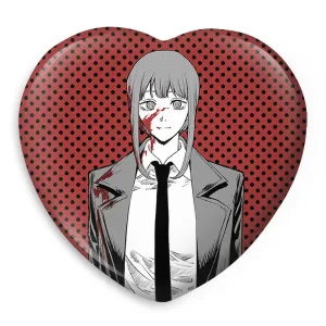 پیکسل قلبی ماکیما انیمه مرد اره ای Chainsaw Man