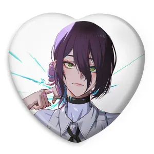 پیکسل قلبی ریزه انیمه مرد اره ای Chainsaw Man