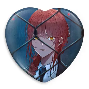 پیکسل قلبی ماکیما انیمه مرد اره ای Chainsaw Man