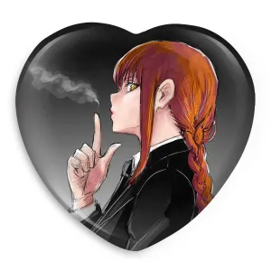 پیکسل قلبی ماکیما انیمه مرد اره ای Chainsaw Man