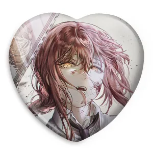 پیکسل قلبی ماکیما انیمه مرد اره ای Chainsaw Man