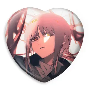 پیکسل قلبی ماکیما انیمه مرد اره ای Chainsaw Man