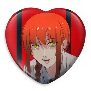 پیکسل قلبی ماکیما انیمه مرد اره ای Chainsaw Man