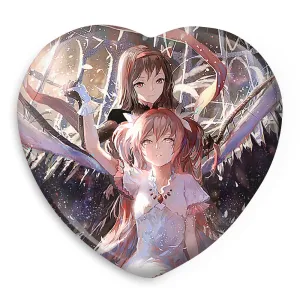 پیکسل قلبی مدوکاو همرا انیمه مادوکا مجیکا Madoka Magica