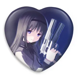پیکسل قلبی همورا اکامی انیمه مادوکا مجیکا Madoka Magica