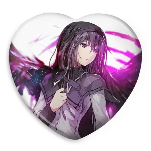 پیکسل قلبی همورا اکامی انیمه مادوکا مجیکا Madoka Magica