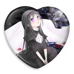 پیکسل قلبی همورا اکامی انیمه مادوکا مجیکا Madoka Magica