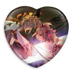 پیکسل قلبی مدوکا و همورا انیمه مادوکا مجیکا Madoka Magica