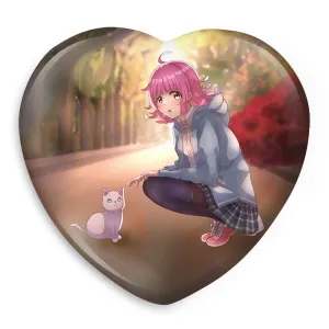 پیکسل قلبی رینا انیمه مادوکا مجیکا Madoka Magica