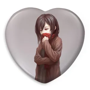 پیکسل قلبی میکاسا اکرمن انیمه اتک آن تایتان Attack on Titan