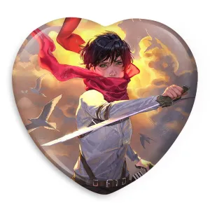 پیکسل قلبی میکاسا اکرمن انیمه اتک آن تایتان Attack on Titan