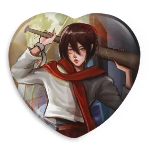 پیکسل قلبی میکاسا اکرمن انیمه اتک آن تایتان Attack on Titan