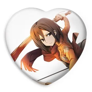 پیکسل قلبی میکاسا اکرمن انیمه اتک آن تایتان Attack on Titan