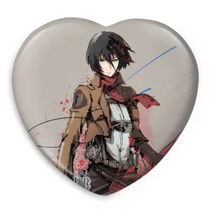 پیکسل قلبی میکاسا اکرمن انیمه اتک آن تایتان Attack on Titan