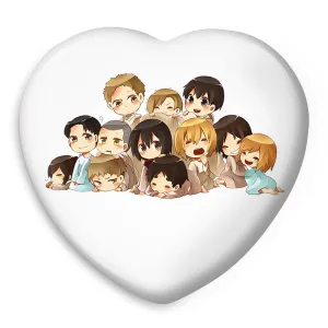 پیکسل قلبی انیمه اتک آن تایتان Attack on Titan