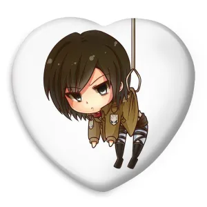 پیکسل قلبی میکاسا انیمه اتک آن تایتان Attack on Titan