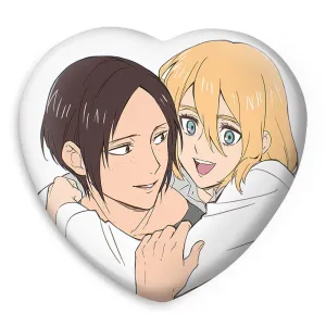 پیکسل قلبی هیستوریا و یمیر انیمه اتک آن تایتان Attack on Titan