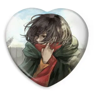پیکسل قلبی میکاسا اکرمن انیمه اتک آن تایتان Attack on Titan