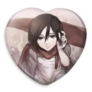 پیکسل قلبی میکاسا اکرمن انیمه اتک آن تایتان Attack on Titan