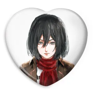 پیکسل قلبی میکاسا اکرمن انیمه اتک آن تایتان Attack on Titan