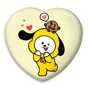 پیکسل قلبی چیمی BT21 Chimmy