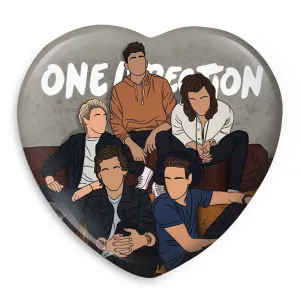 پیکسل قلبی گروه موسیقی وان دایرکشن One Direction