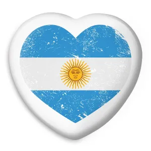 پیکسل قلبی پرچم آرژانتین