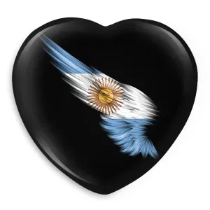 پیکسل قلبی پرچم آرژانتین