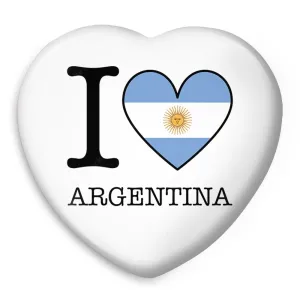 پیکسل قلبی پرچم آرژانتین
