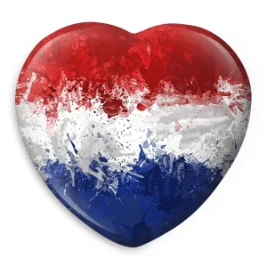 پیکسل قلبی پرچم هلند