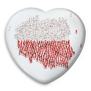پیکسل قلبی پرچم لهستان