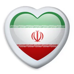 پیکسل قلبی پرچم ایران