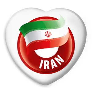 پیکسل قلبی پرچم ایران