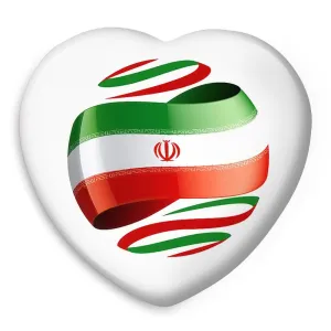پیکسل قلبی پرچم ایران