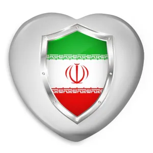 پیکسل قلبی پرچم ایران
