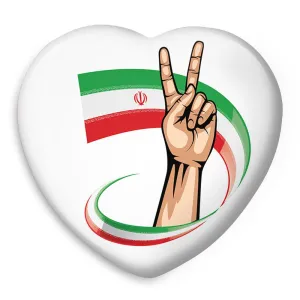 پیکسل قلبی پرچم ایران