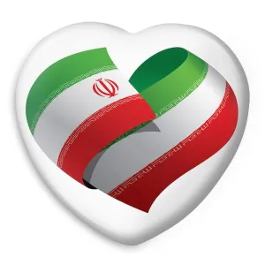 پیکسل قلبی پرچم ایران