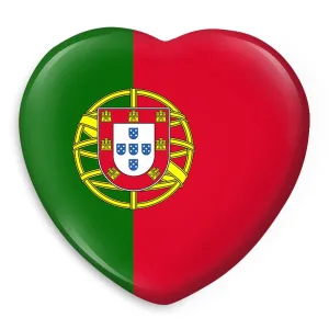 پیکسل قلبی پرچم پرتغال