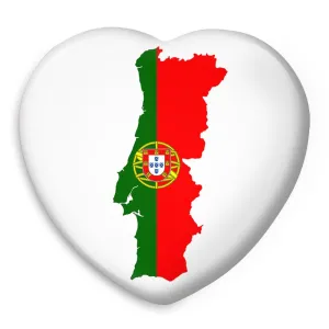 پیکسل قلبی پرچم پرتغال