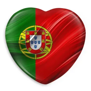پیکسل قلبی پرچم پرتغال