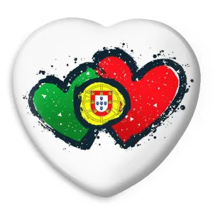 پیکسل قلبی پرچم پرتغال