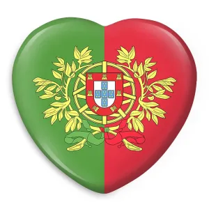 پیکسل قلبی پرچم پرتغال