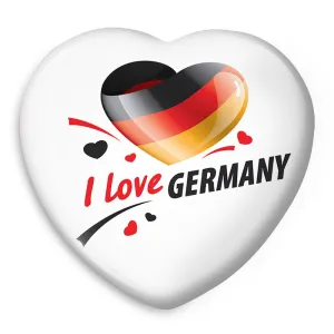 پیکسل قلبی پرچم آلمان