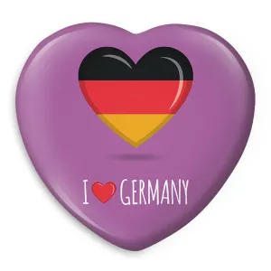 پیکسل قلبی پرچم آلمان