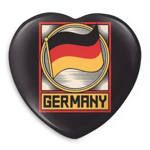 پیکسل قلبی پرچم آلمان