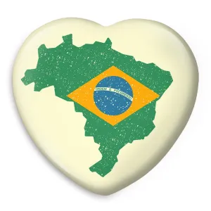 پیکسل قلبی پرچم برزیل